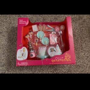 Our Generation Sweet Celebration Birthday Set